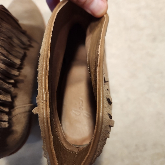 JOIE Loren Fringe Ankle Booties - Picture 7 of 11